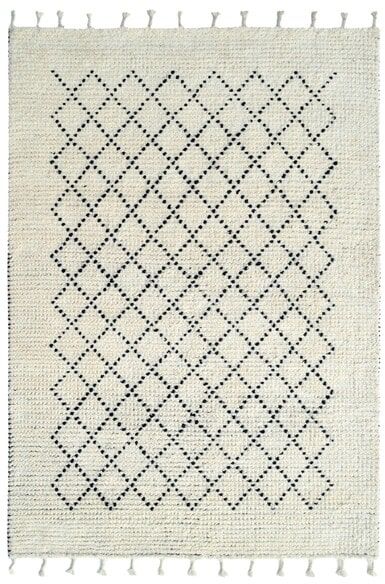 Dynamic Rugs CELESTIAL 6953-190 Ivory and Black